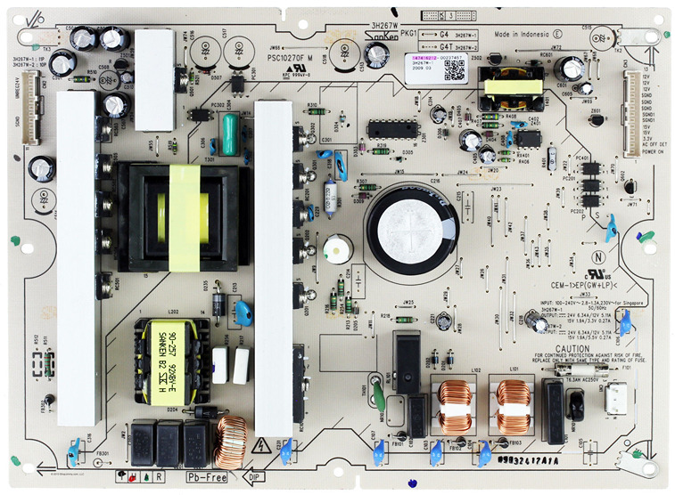 Sony 1-474-162-12 (PSC1027FM, 3H267W-1) G4 Power Supply